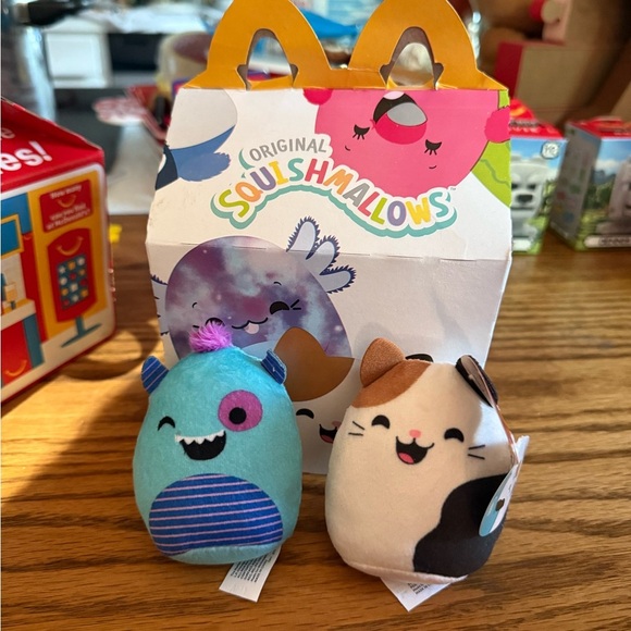 Squish-mallows Rorty & Cam Stuffed Animals Collectible Set - Picture 1 of 8